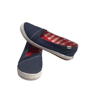 KEDS Women’s Slip On Cali Sneakers Size 6.5 Blue‎